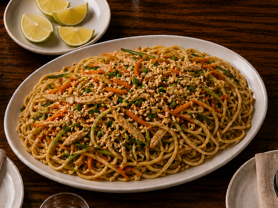 Shredded Chicken Cold Noodles