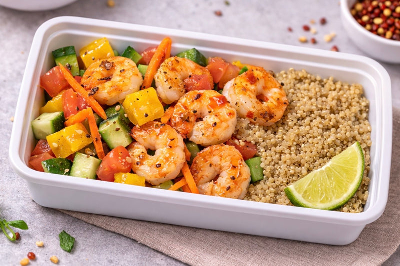 Mango Lime Shrimp Salad