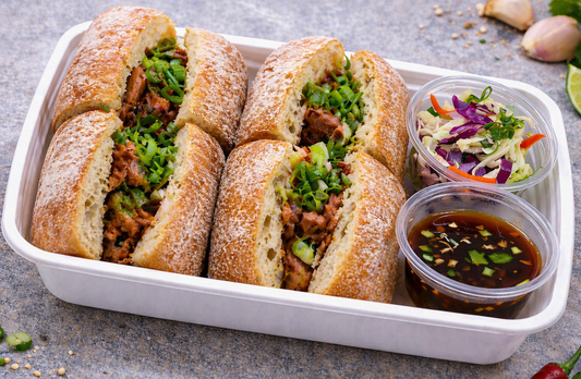Braised Pork Ciabatta Sliders