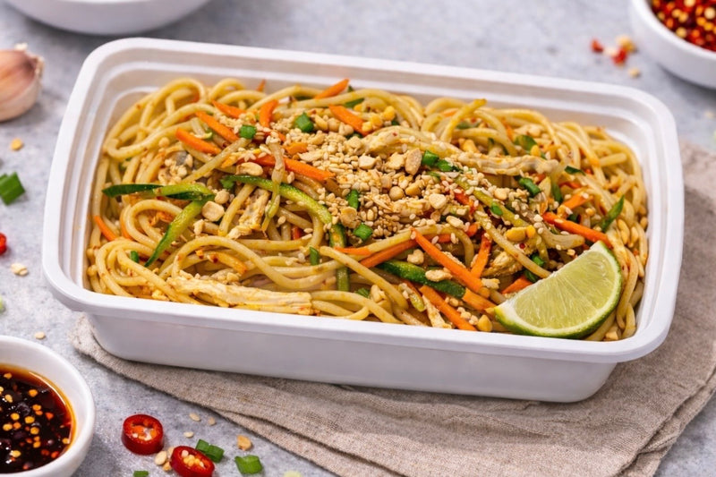 Shredded Chicken Cold Noodles