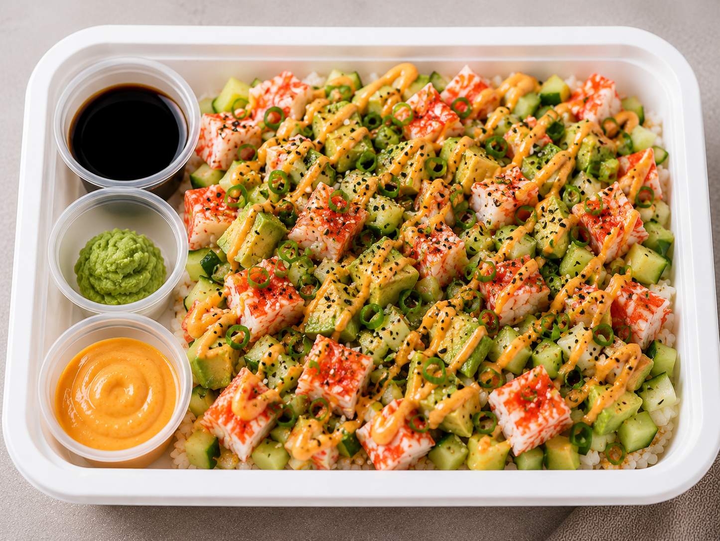 California Roll in in a Bowl