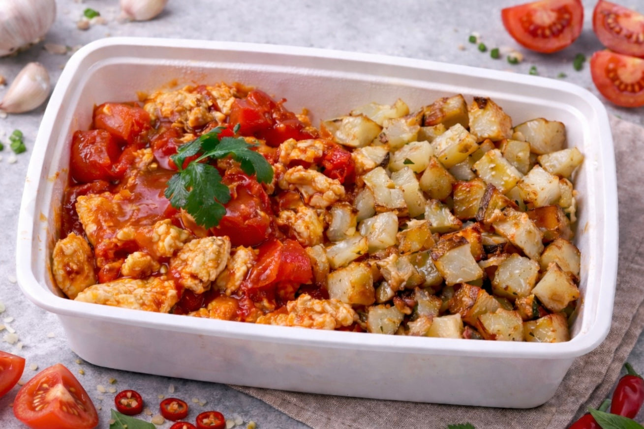 Savory Tomato Egg Skillet