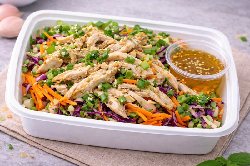 Sesame Chicken Crunch Salad