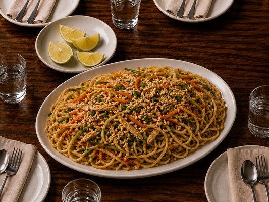 Shredded Chicken Cold Noodles